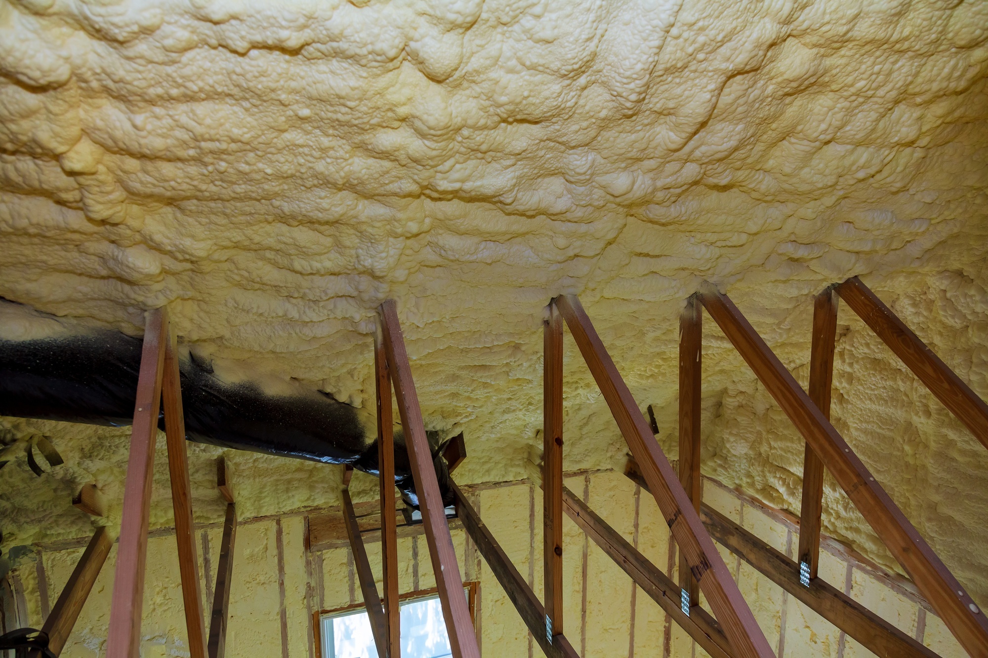 DIY spray foam insulation