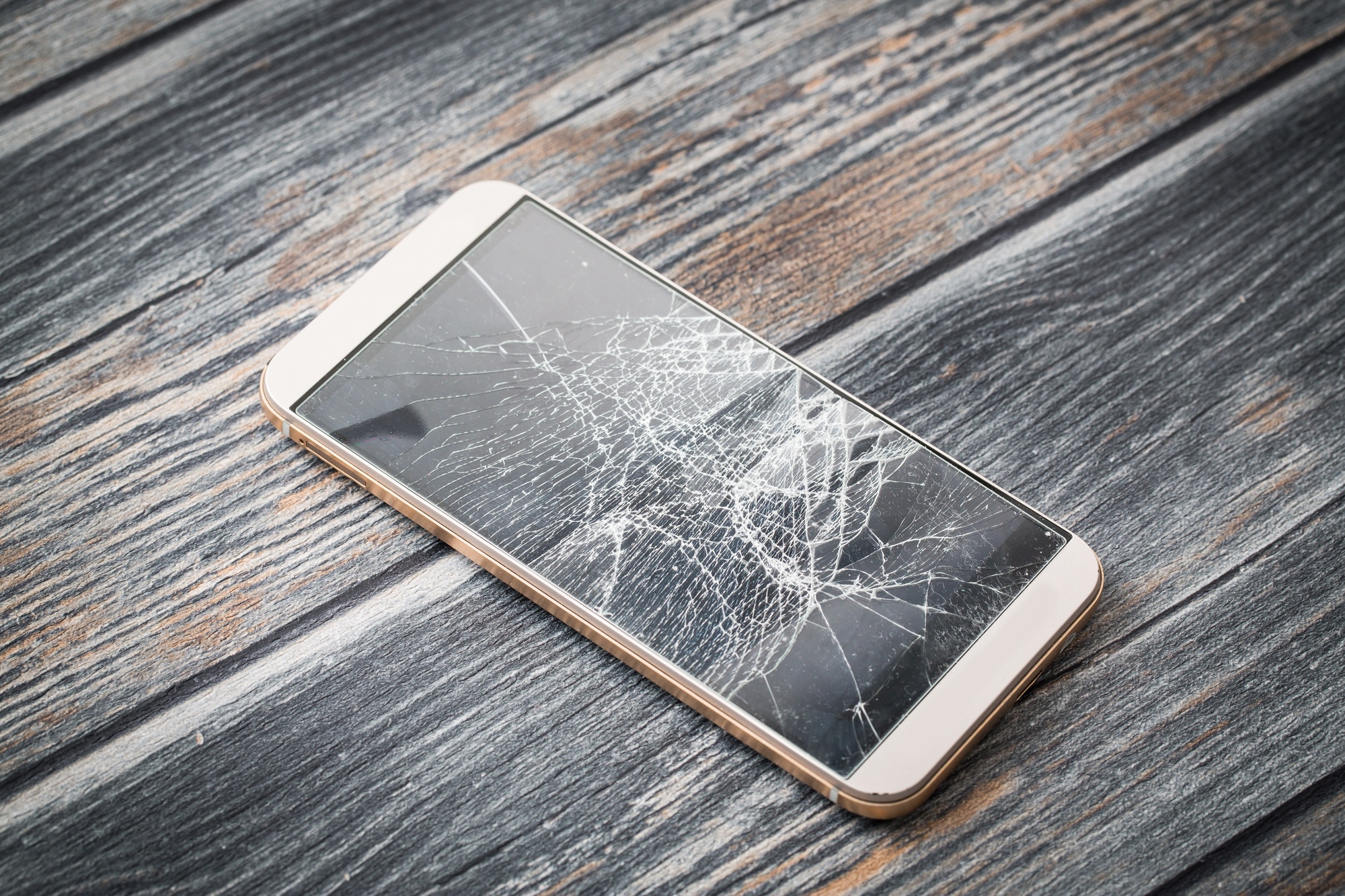 a broken phone a broken phone