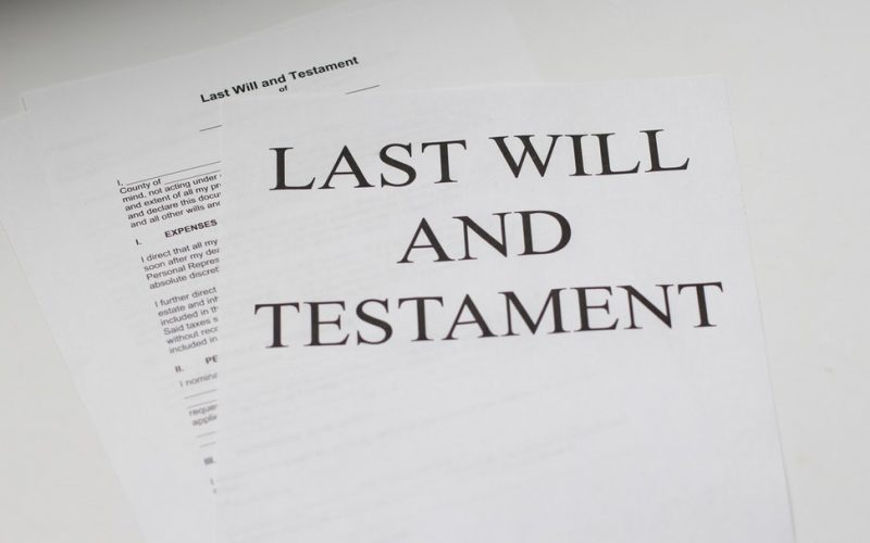 writing a will